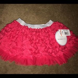 Red rose tutu